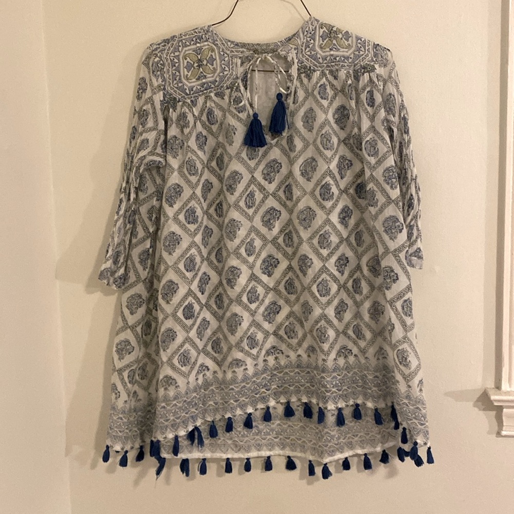 Roller Rabbit Seaside Serafina Tunic, size medium
